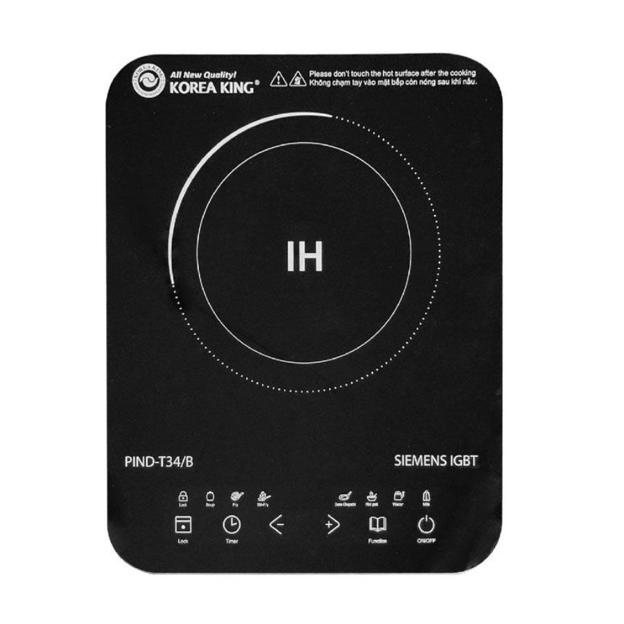 BẾP ĐIỆN TỪ KOREAKING PIND-T34/B